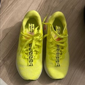 Nike Neon Yellow Running Shoes